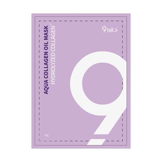 ナインテイルズ アクアコラーゲン オイルマスク 1箱5枚入り