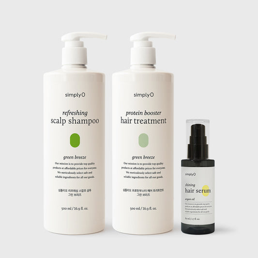 シンプリオ スカルプ ヘアケアセット Green Breeze 500ml